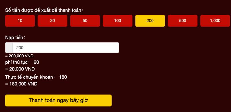 Hello88 Afzoone - link đăng ký hello 88 đăng nhập hello88.com 14 Bước 3: Điền đầy đủ và chính xác thông tin để nạp tiền
